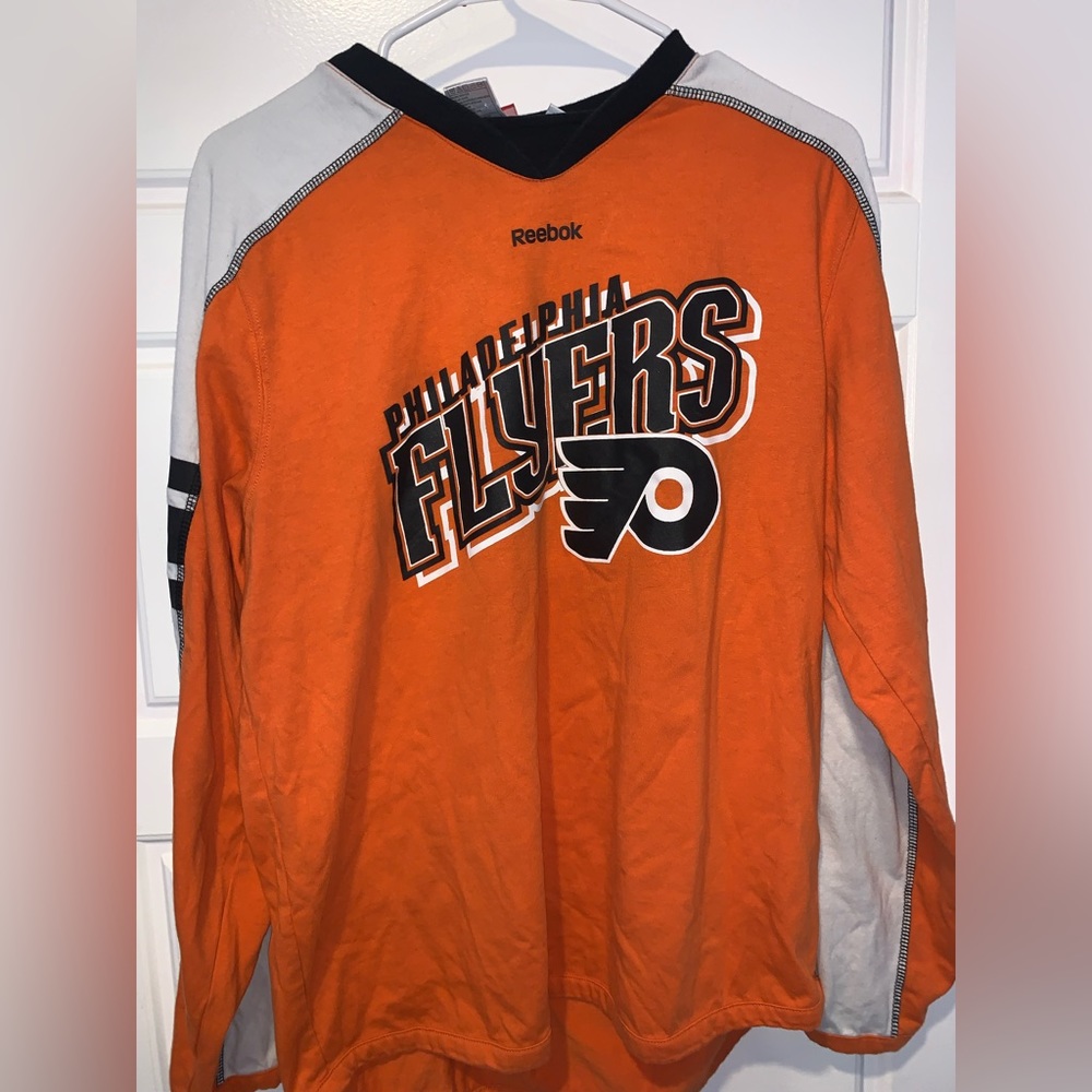 Reebok “Face off” NHL collection Men’s Flyers jersey #19 (Hartnell)